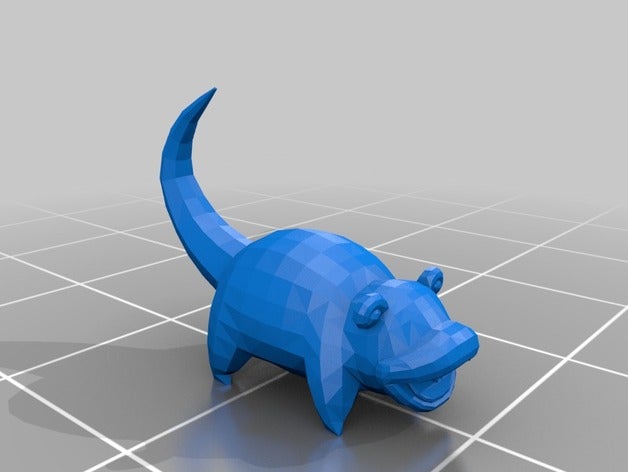 slowpoke 3d printing pokemon 3D print model - Mito3D