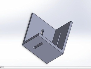 soporte escuadra 3 puntos anclaje tool holders boxes 3d print model - Mito3D