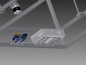 soporte rampas fuente para sparkcube 3d de la impresora partes 3d print model - Mito3D