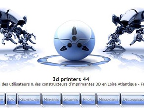 fórum 3dprinter impressão Impressora 3d frança do grupo reprap 3d print model - Mito3D