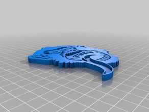 monkey garage key 3d printing 3d print model - Mito3D