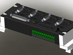 router do cnc gecko g540 trilho din 35mm monte outros 3d print model - Mito3D
