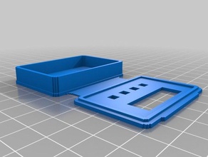 4mm push button box engineering 3d slash 3d print model - Mito3D