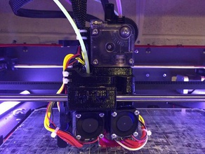 e3d bigbox titan extruder mount lifted squashed printer parts 3d print model - Mito3D