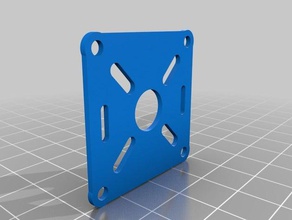 no legs fc mounting plate 305mm rc vehicles 3d print model - Mito3D