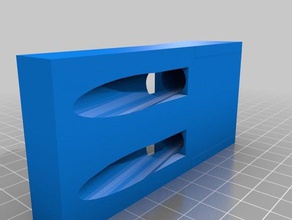furo do bolso gabarito de impressão fácil mão ferramentas 3d print model - Mito3D
