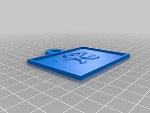 millennium puzzle 2d sanat özelleştirilmiş 3d print model - Mito3D