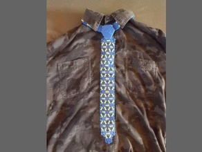 tie cravat necktie accessories 3d print model - Mito3D