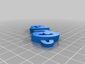 giulia chaveiros personalizado 3d print model - Mito3D