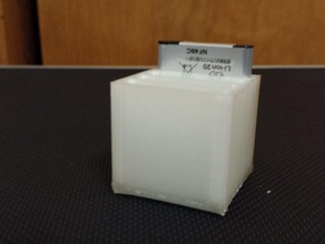 nikon en-el19 batería de repuesto titular personalizables la cámara el organizador fotografía caja almacenamiento 3d print model - Mito3D