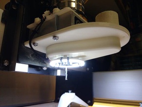 shapeoko 3 dust shoe led ring 3d printing 3d print model - Mito3D