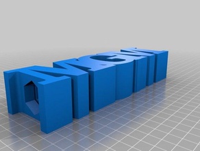 mgm lápis de aderência sinais logotipos personalizado 3d print model - Mito3D