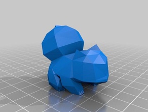 bulbasaur 3d drucken 3d print model - Mito3D