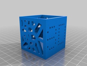 caixa quadrada 3d impressão 3d print model - Mito3D