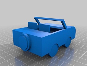 ethans carro jeep scout bronco 3d impressão 3d print model - Mito3D