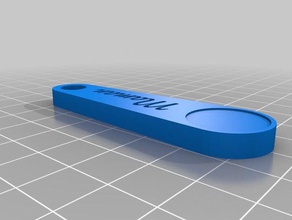 Anahtarlık anne özelleştirilmiş 3d print model - Mito3D
