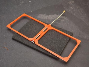 moxon anten çerçeve 433mhz lrs rc araç gerçek openlrs orangelrs rcfpv 3d print model - Mito3D
