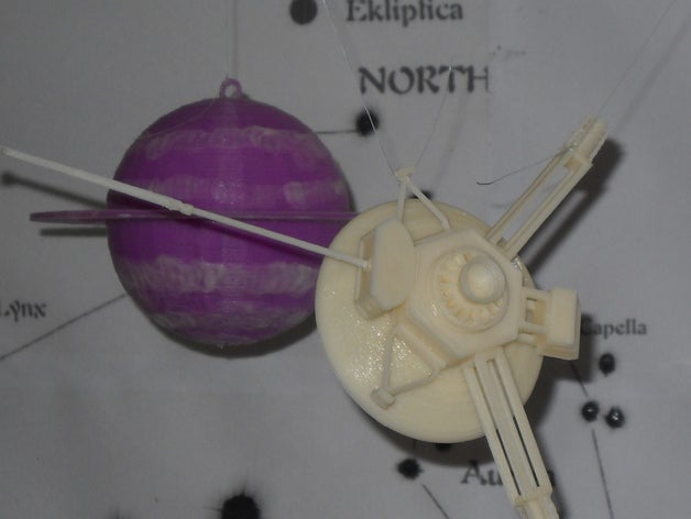 pioneer space craft models 3D print model - Mito3D