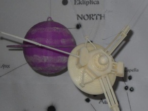 pioneer space craft models 3d print model - Mito3D