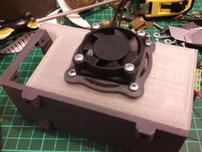 fan adaptörü 40mm 50mm 3d yazıcı parçaları 3d print model - Mito3D