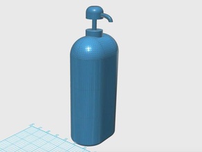 shampoo bottle ornament models 3d print model - Mito3D
