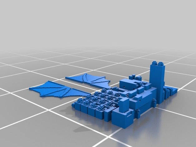 3d slash enderdragon combined games 3D print model - Mito3D