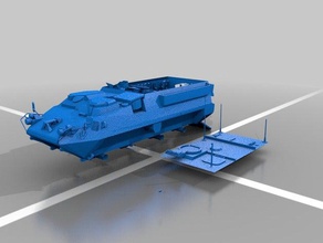 stryker afv les jouets jeux armée de terre véhicule à roues 3d print model - Mito3D