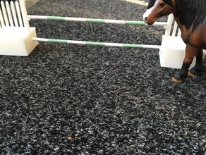 Pferd springen Hindernis Spielsets schleich - Spielzeug 3d print model - Mito3D
