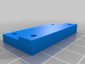 duplicator i3-Lüfter-offset-Brücke 3d drucken 3d print model - Mito3D