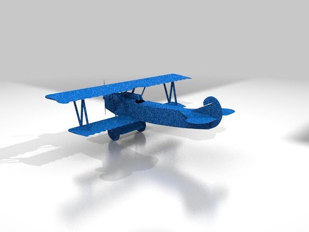 fokker los vehículos 3D print model - Mito3D