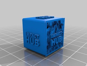 impact hub signs logos 3d print model - Mito3D