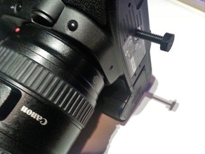 fotocamera treppiede 14 20 unc bullone di montaggio videocamera su misura vite del 3d print model - Mito3D