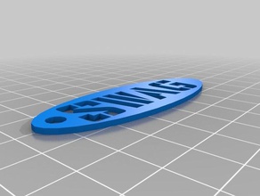 key chain cut out ethan 3d printing 3d print model - Mito3D
