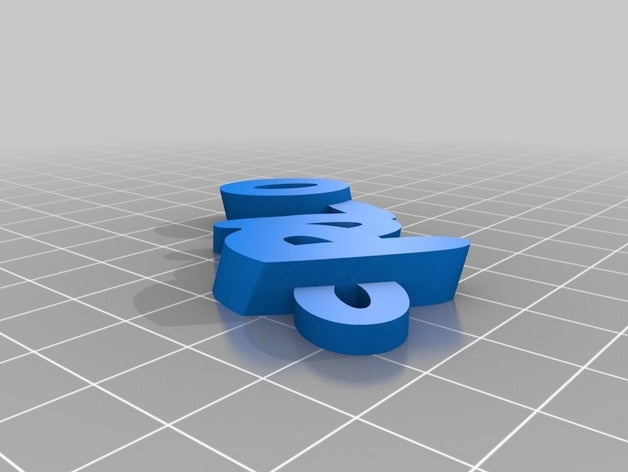 polo de anel chave chaveiros personalizado 3D print model - Mito3D