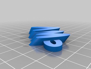 wv organização personalizado 3d print model - Mito3D