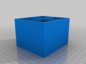caixa de lotr contador recipientes personalizado 3d print model - Mito3D