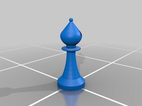 set di scacchi arte 3d print model - Mito3D
