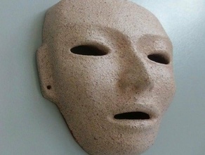 maya máscara decoração 3d print model - Mito3D