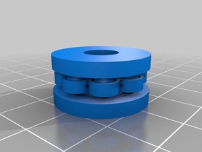 cuscinetto vulcanus max di ingegneria personalizzato 3d print model - Mito3D