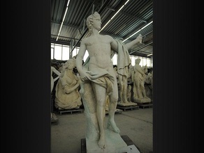 apollo sculture dèi il greco potsdam castello di sanssouci statua 3d print model - Mito3D