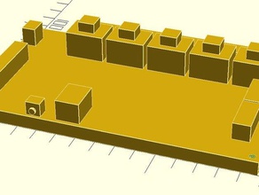 sainsmart 2-in-1 board gelayoutet 3d Drucker Teile 3d print model - Mito3D