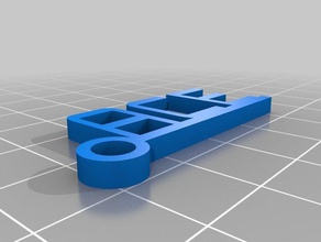 ace customized batch keychain generator keychains 3d print model - Mito3D