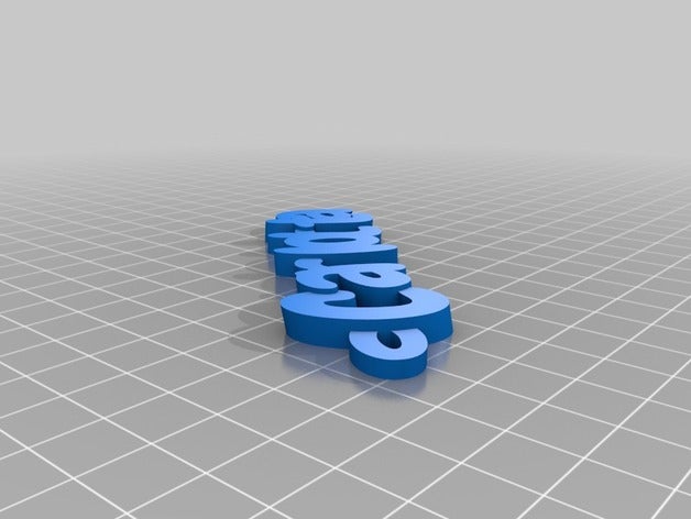 carlotta keyrings organization customized 3D print model - Mito3D