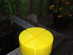 basic-flower pot stand outdoor Garten 3d print model - Mito3D