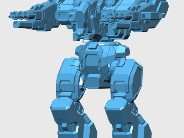 mwo rifleman model robots 3D print model - Mito3D