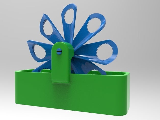 bike wind bubbler 42 mechanical toys bicycle bubble maker 3D print model - Mito3D