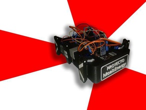 moaispider Robotik 3d print model - Mito3D