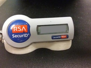 breve rsa token securid stand computer dongle 3d print model - Mito3D