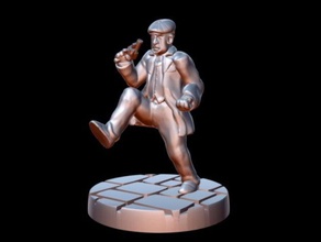 peaky blinder wrevolverstomping 15mm scale toys games bbc blinders boardgame boardgames fan art gaming gangster historical homage miniature miniatures netflix rpg tabletop television wargame wargames wargaming 3d print model - Mito3D
