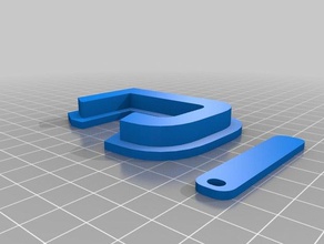 big Schlüsselanhänger angepasst 3d print model - Mito3D
